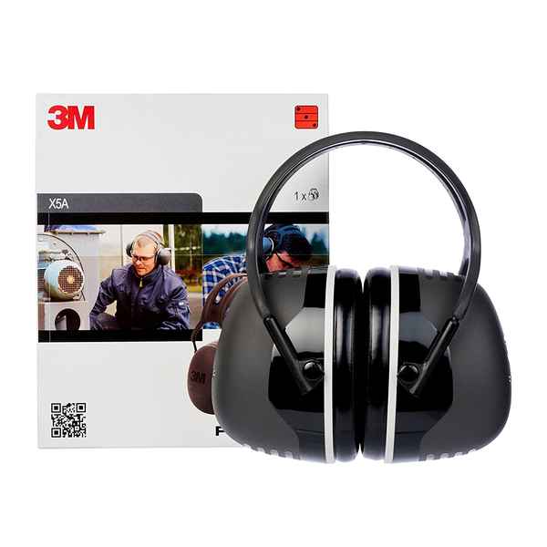 Protetor de ouvido 3M Peltor X X5A preto 37 dB (reformado A+)