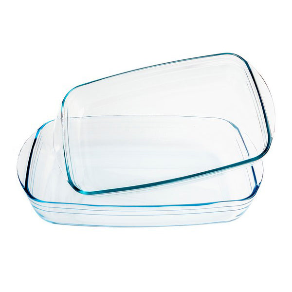 Set de Fuentes para Horno Ô Cuisine Vidrio de borosilicato (2 pcs)