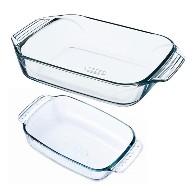 Set de Fuentes para Horno Pyrex Classic Vidrio de borosilicato (2 pcs)