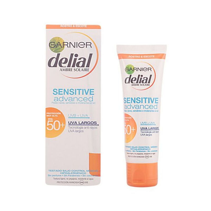 Sensitive Delial Protetor Solar Facial SPF 50+ (50 ml)