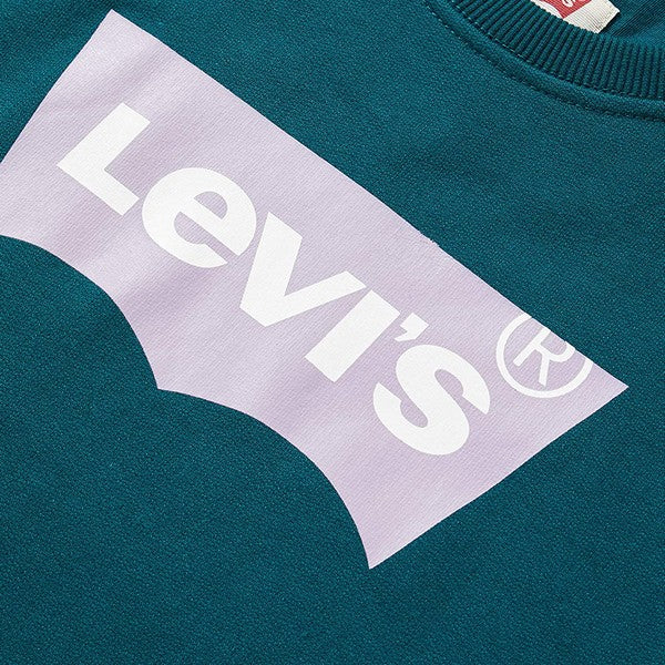 Sudadera sin Capucha Niña Levi's COMM G CREW 4E6660 Verde