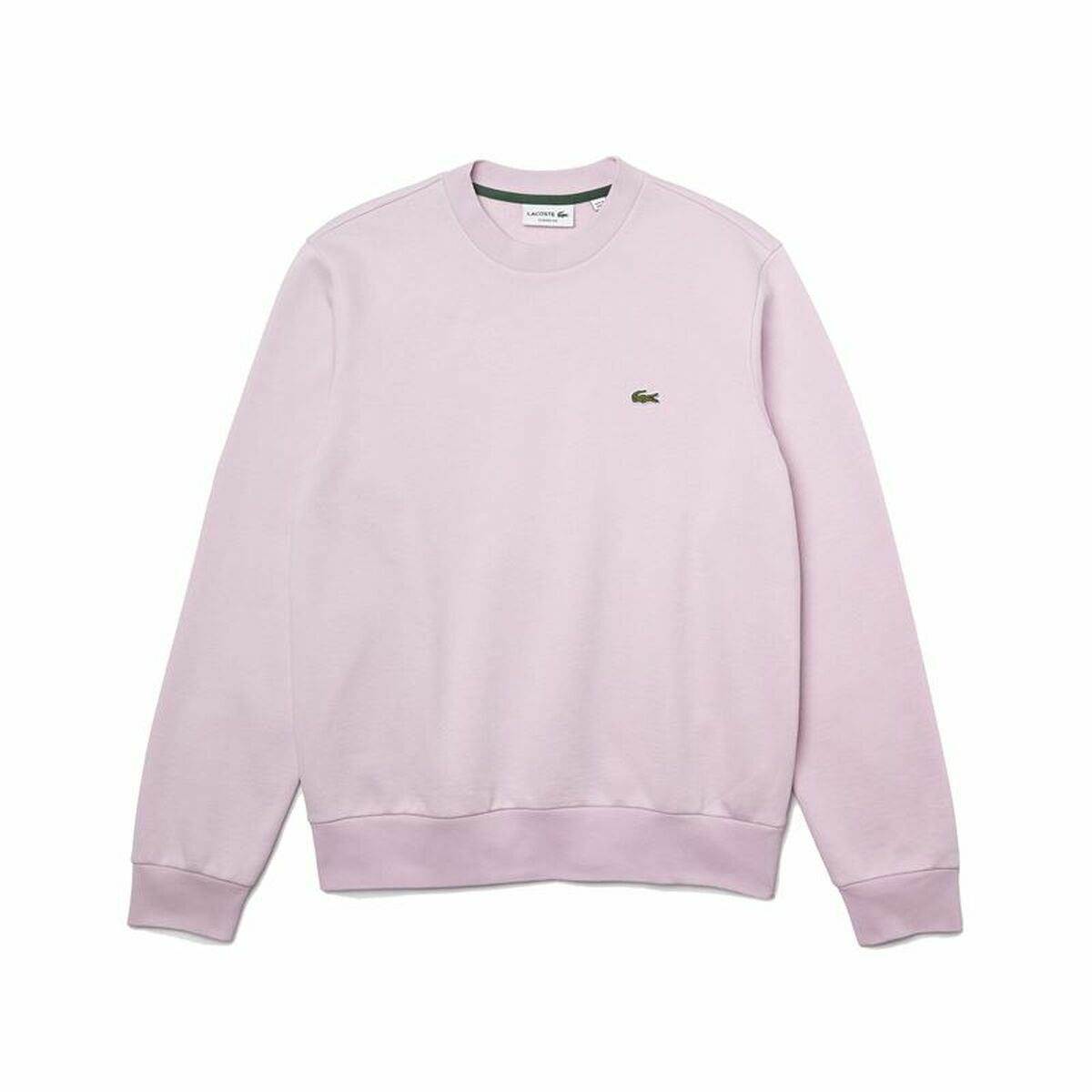 Sudadera sin Capucha Hombre Lacoste Rosa