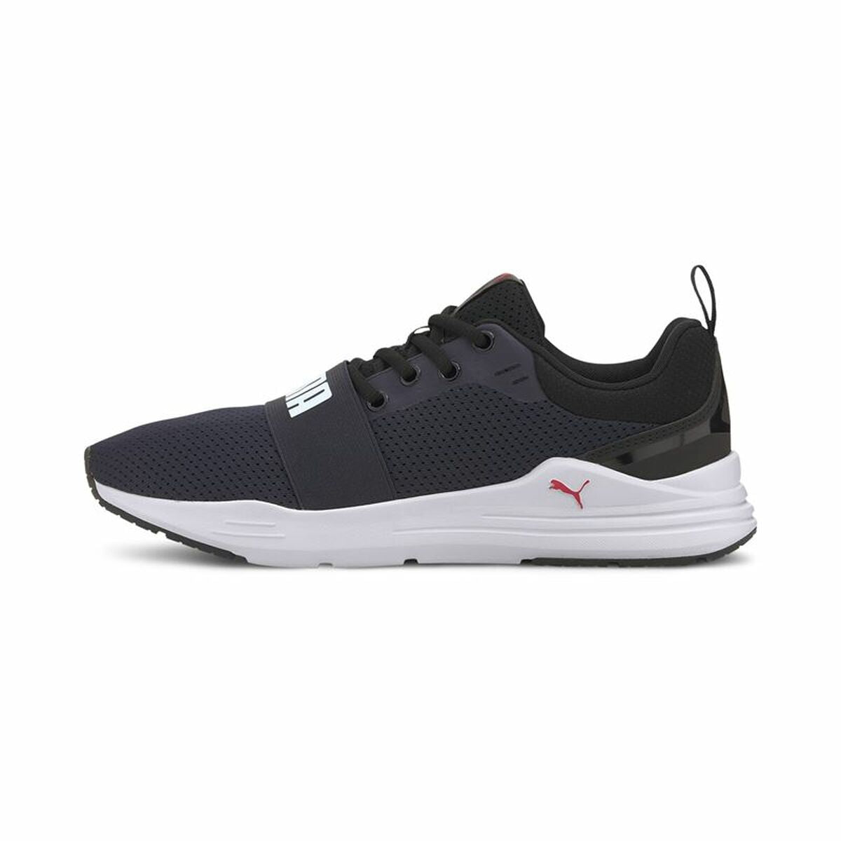 Tênis de corrida adulto Puma Wired Run azul escuro unissex