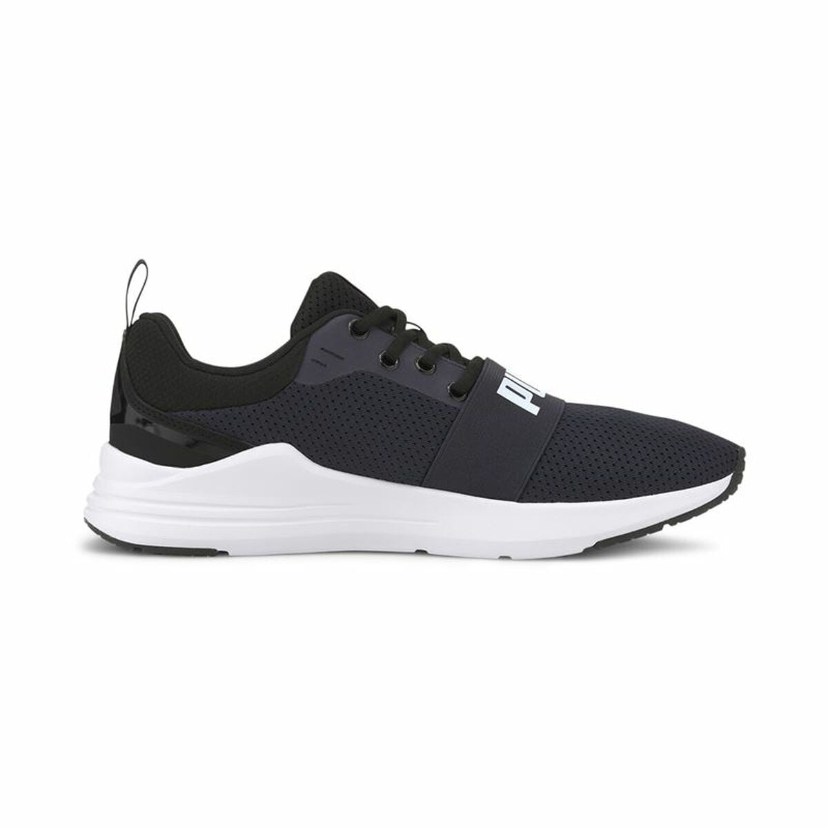 Tênis de corrida adulto Puma Wired Run azul escuro unissex