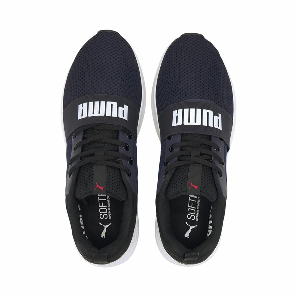 Tênis de corrida adulto Puma Wired Run azul escuro unissex