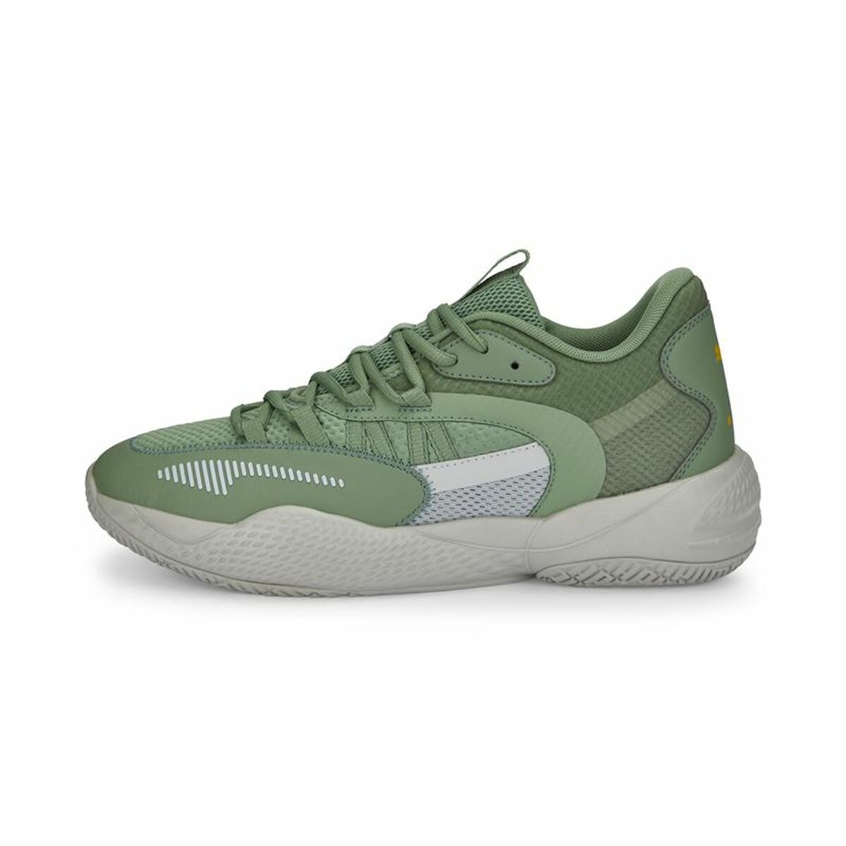 Tênis de basquete adulto unissex Puma Court Rider 2.0 verde