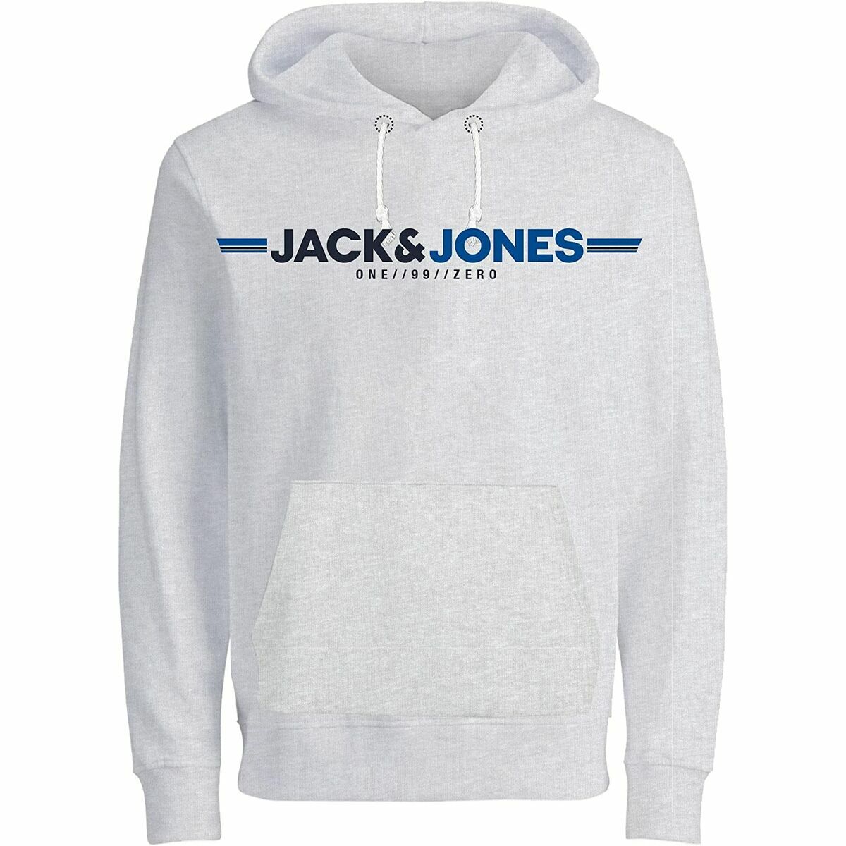 Moletom com capuz masculino Jack &amp; Jones JCOFREDERICK cinza