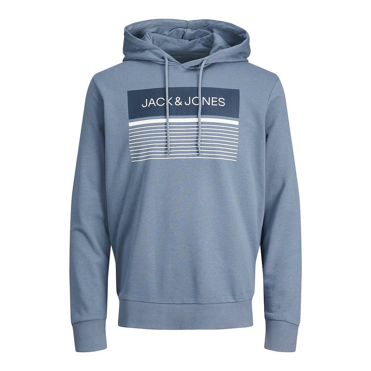 Sudadera con Capucha Hombre  JJTRAVIS Jack & Jones 12223700 Azul