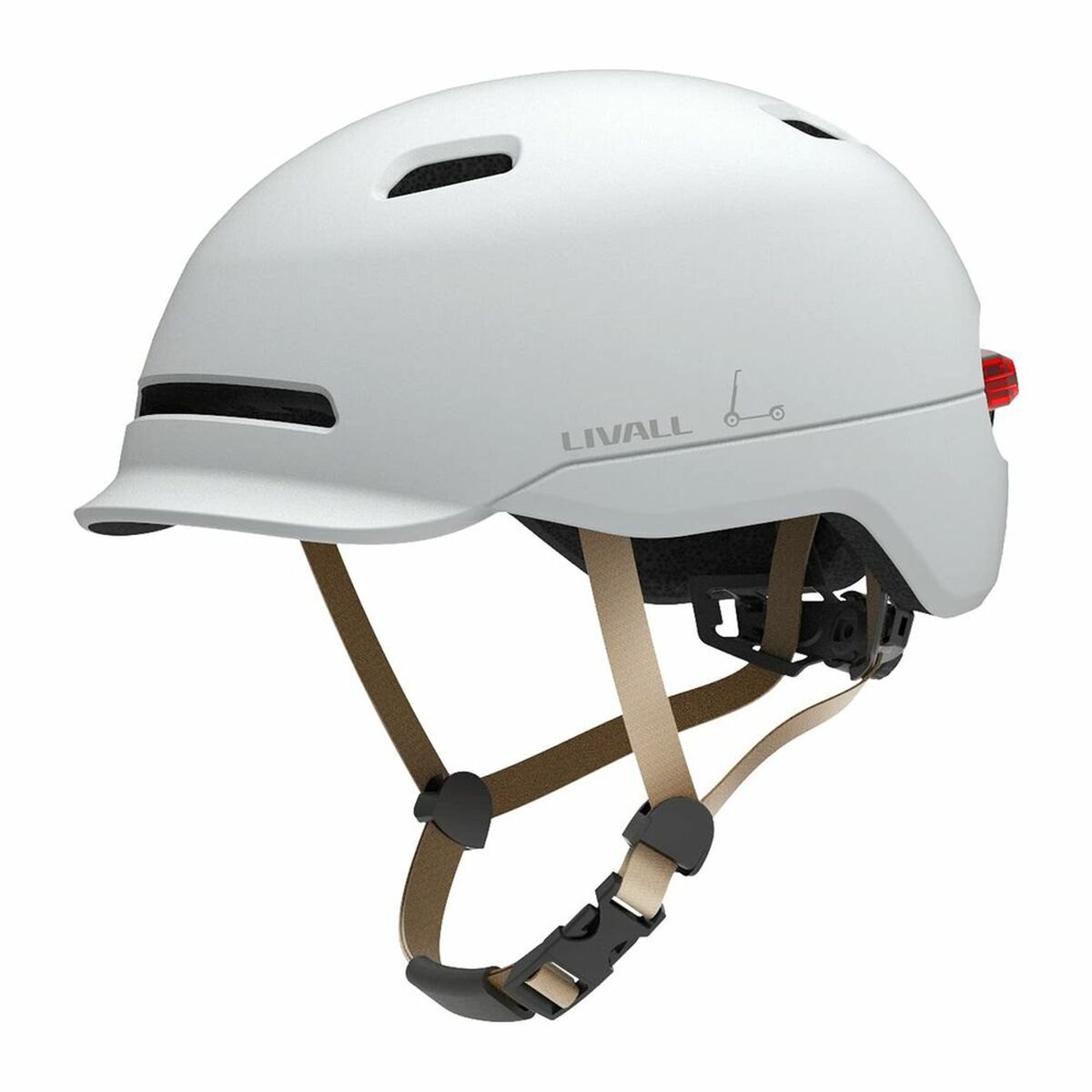 Casco para Patinete Eléctrico Livall C20 Blanco M