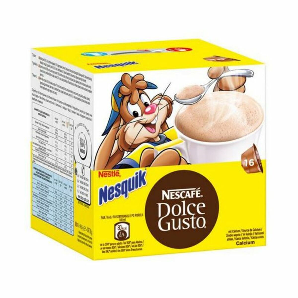 Estuche Nescafé Dolce Gusto 62183 Nesquik (16 uds)