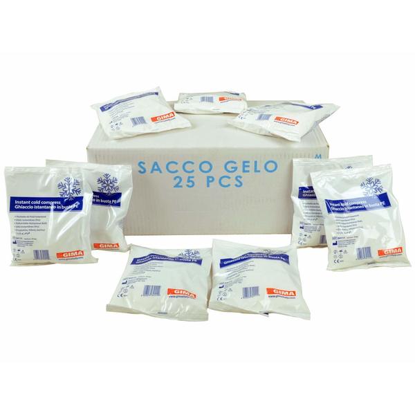 Kit de emergência para saco de gelo instantâneo (25 unidades) (reformado A+)