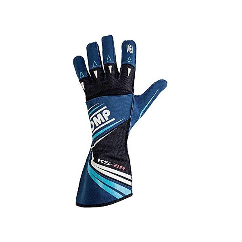 Guantes de Hombre para Conducir OMP KS-2R Azul