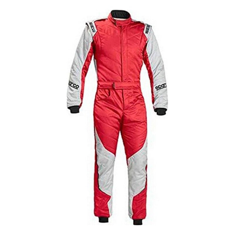 Fato de corrida Sparco Energy RS-5 vermelho prateado (tamanho 56)