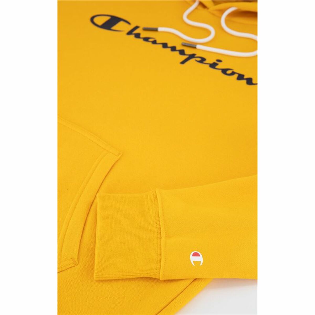 Sudadera con Capucha Hombre Champion Amarillo