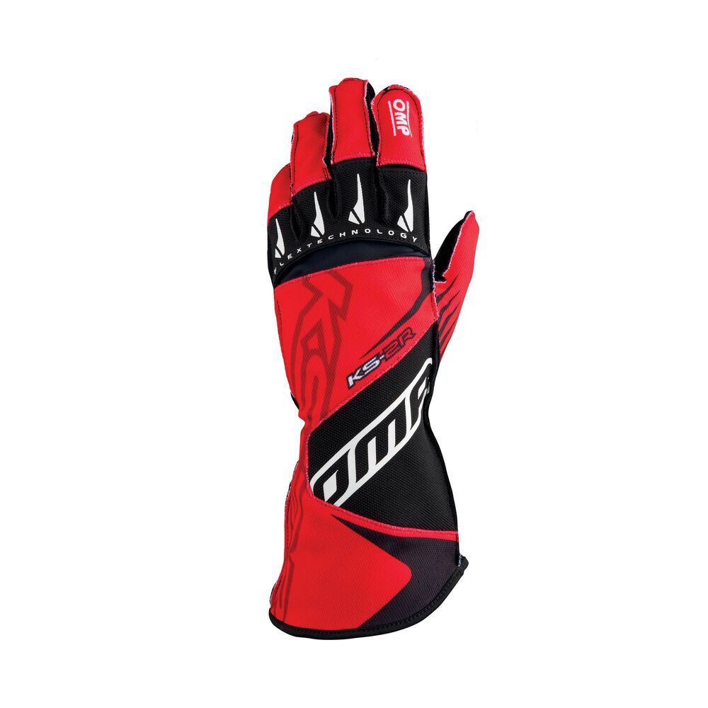 Guantes OMP KS-2R Rojo (Talla M)