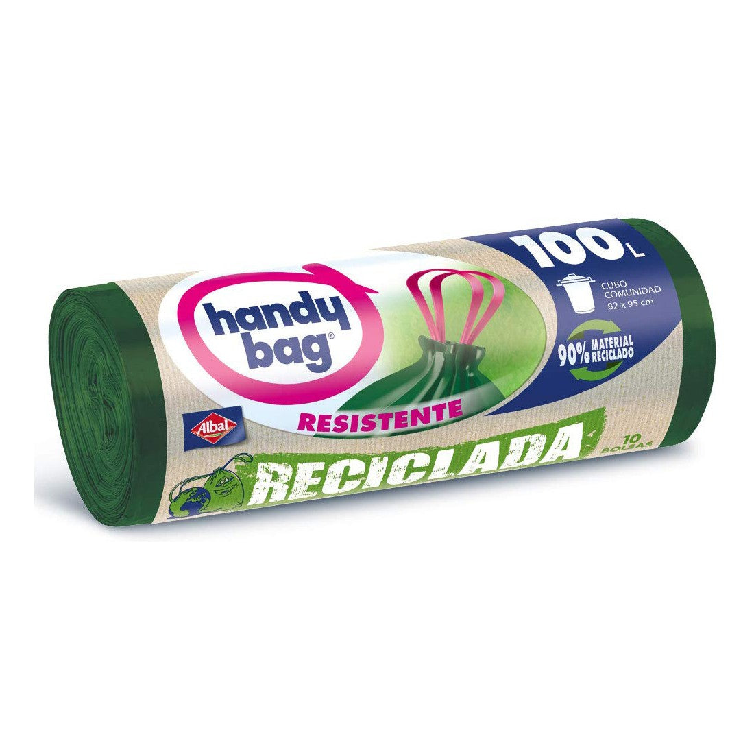 Bolsas de Basura Handy Bag Albal 100 L (10 uds)