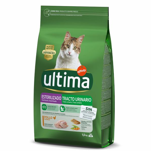 Alimento para gatos Ultima Natura 1,5 Kg (Recondicionado A+)