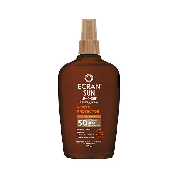 Aceite Solar Ecran SPF 50 (200 ml)