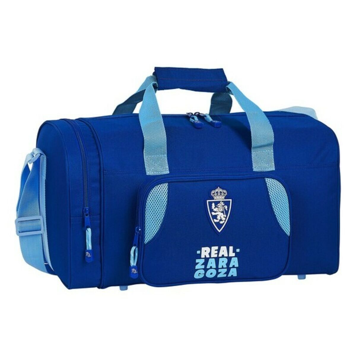 Bolsa de Deporte Real Zaragoza Azul Azul claro (47 x 26 x 27 cm)