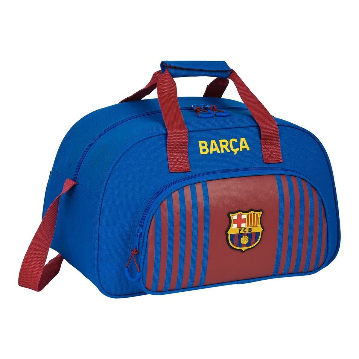 Bolsa de Deporte F.C. Barcelona M273 40 x 24 x 23 cm Granate Azul marino