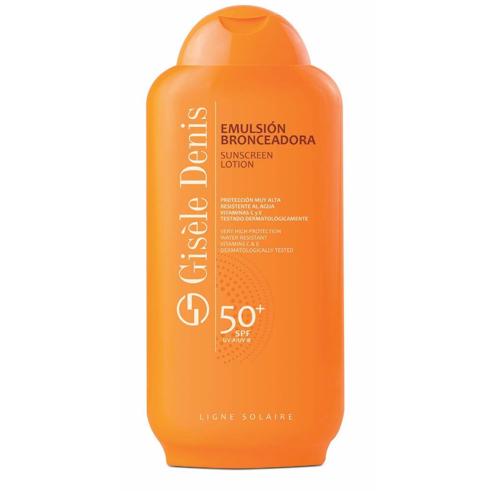 Protector Solar Emulsión Bronceadora Gisèle Denis Spf 50+ (400 ml)