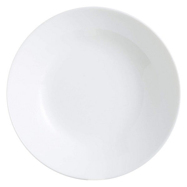 Set de Platos Arcopal Zelie Arcopal W Blanco Vidrio (20 cm) (12 pcs)