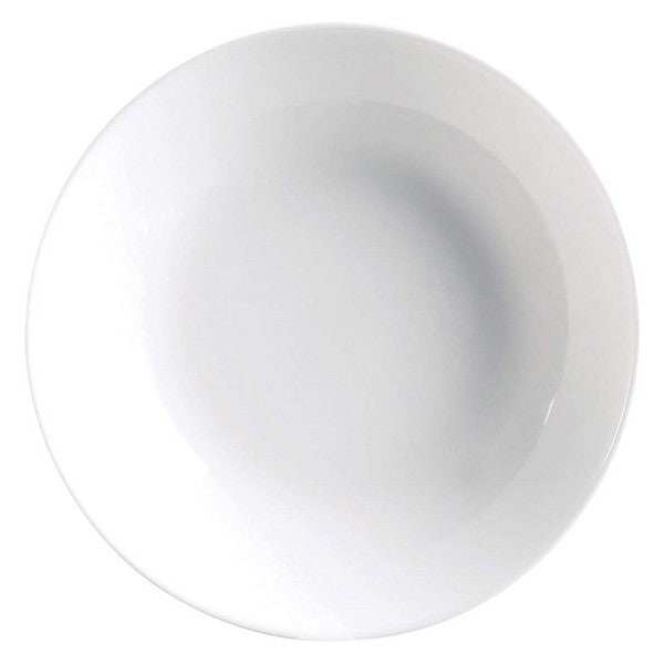 Set de Platos Luminarc Diwali 6 pcs Blanco Vidrio (20 cm)