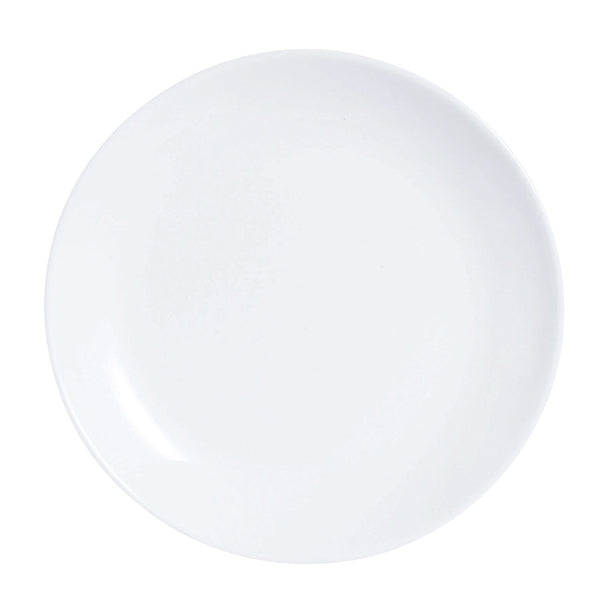 Set de Platos Luminarc Diwali 6 pcs Blanco Vidrio (19 cm)