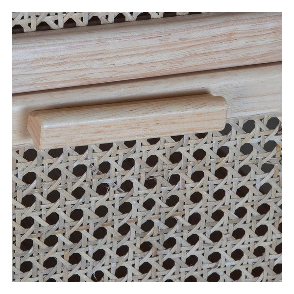 Gaveta de rattan de borracha para decoração de casa DKD (40 x 30 x 90 cm)