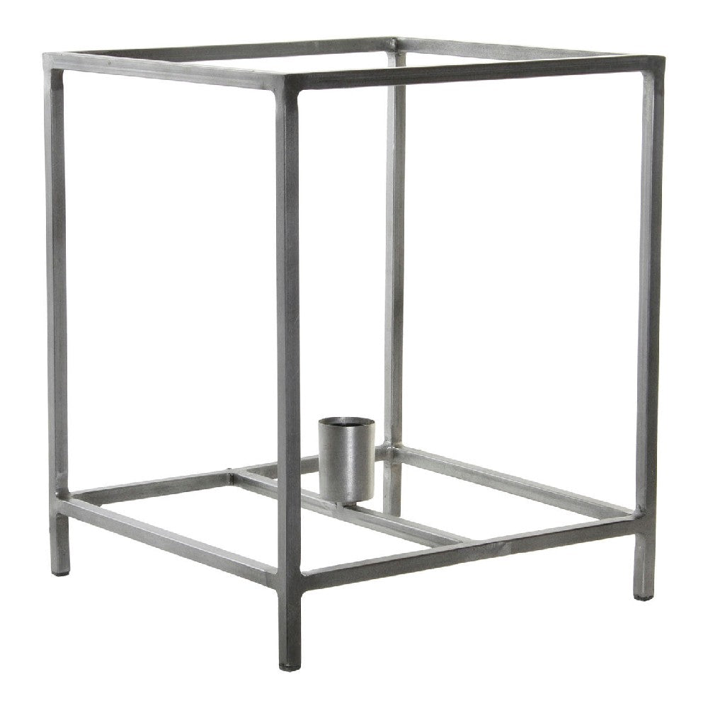 Lámpara de Mesa DKD Home Decor Metal Gris oscuro (33 x 33 x 40 cm)