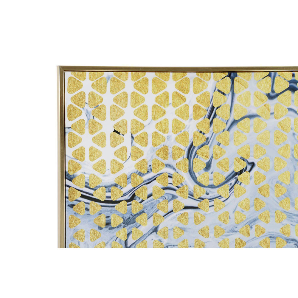 Cuadro DKD Home Decor Abstracto (2 pcs) (60 x 3 x 90 cm)