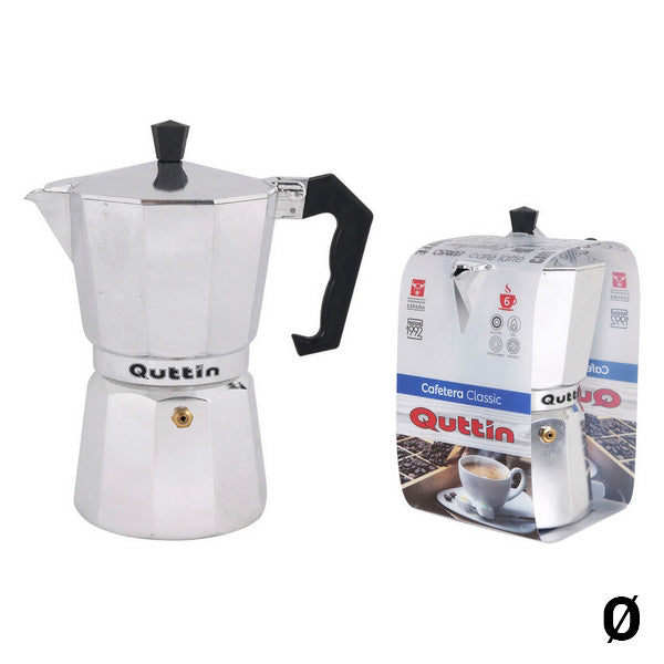 Cafetera Italiana Quttin Aluminio