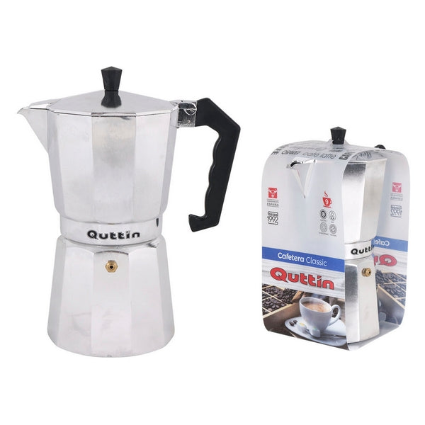 Cafetera Italiana Quttin Aluminio