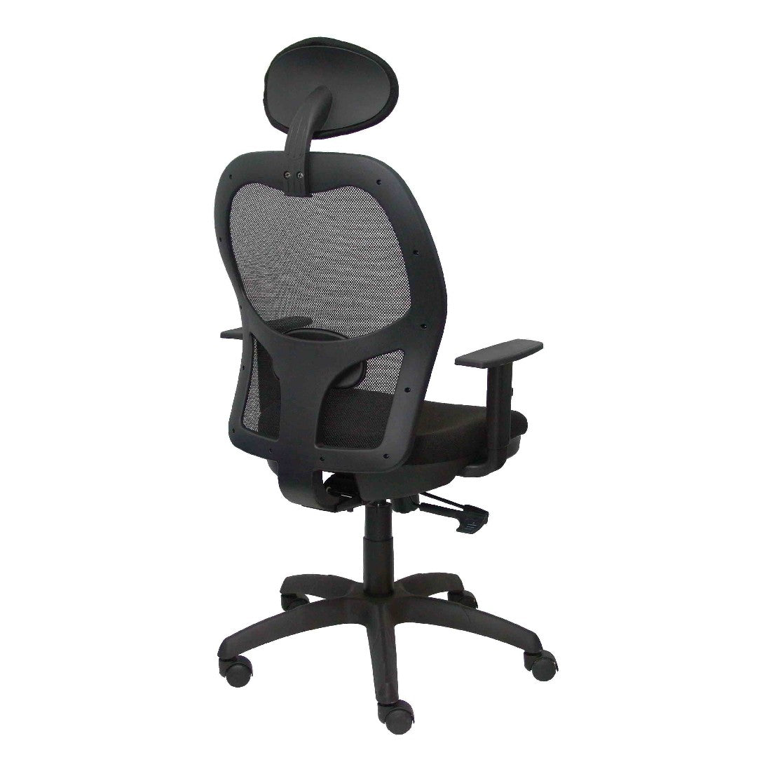 Silla de Oficina con Cabecero Jorquera  P&C I840CTK Negro