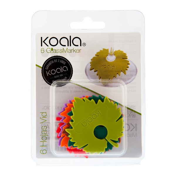 Identificador de Copas Koala (6 pcs) Plástico