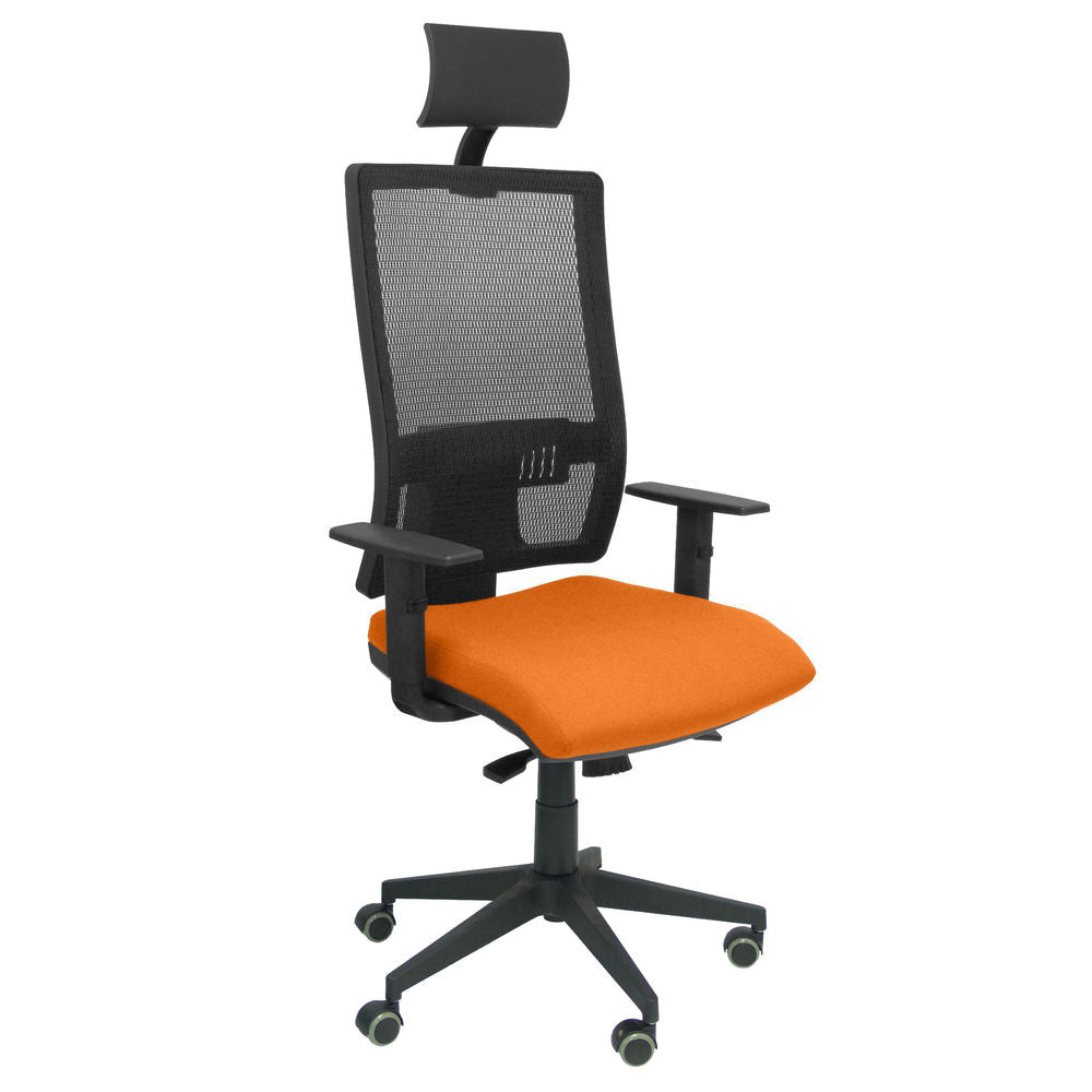 Silla de Oficina con Cabecero Horna bali P&C BALI308 Naranja