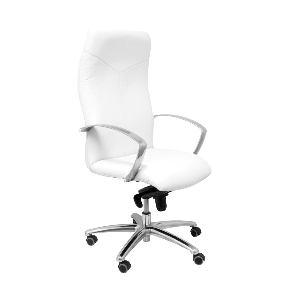 Sillón de Oficina Caudete similpiel  P&C 5DBSPBL Blanco