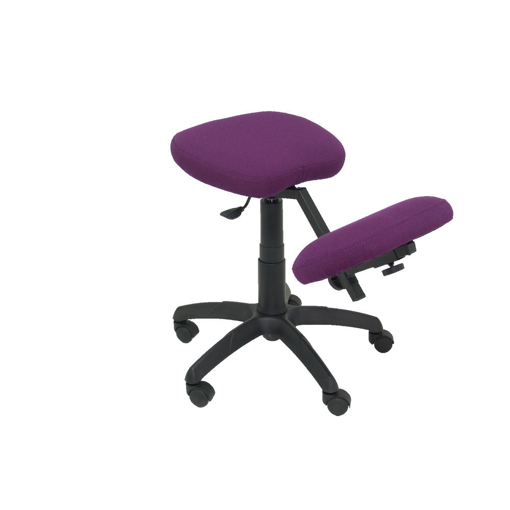 Banqueta ergonômica Lietor P&amp;C BALI760 roxa