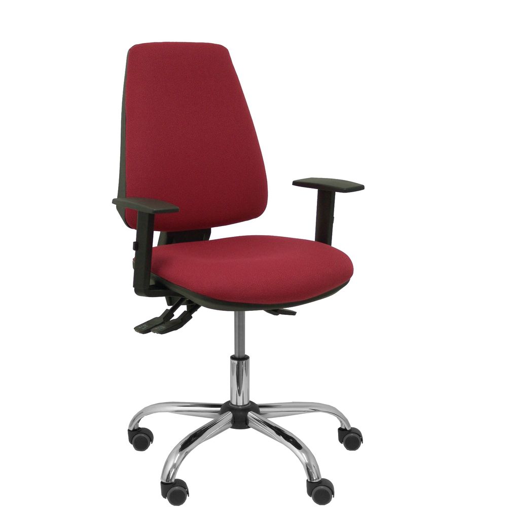 Silla de Oficina ELCHE S 24 P&C RBFRITZ Granate