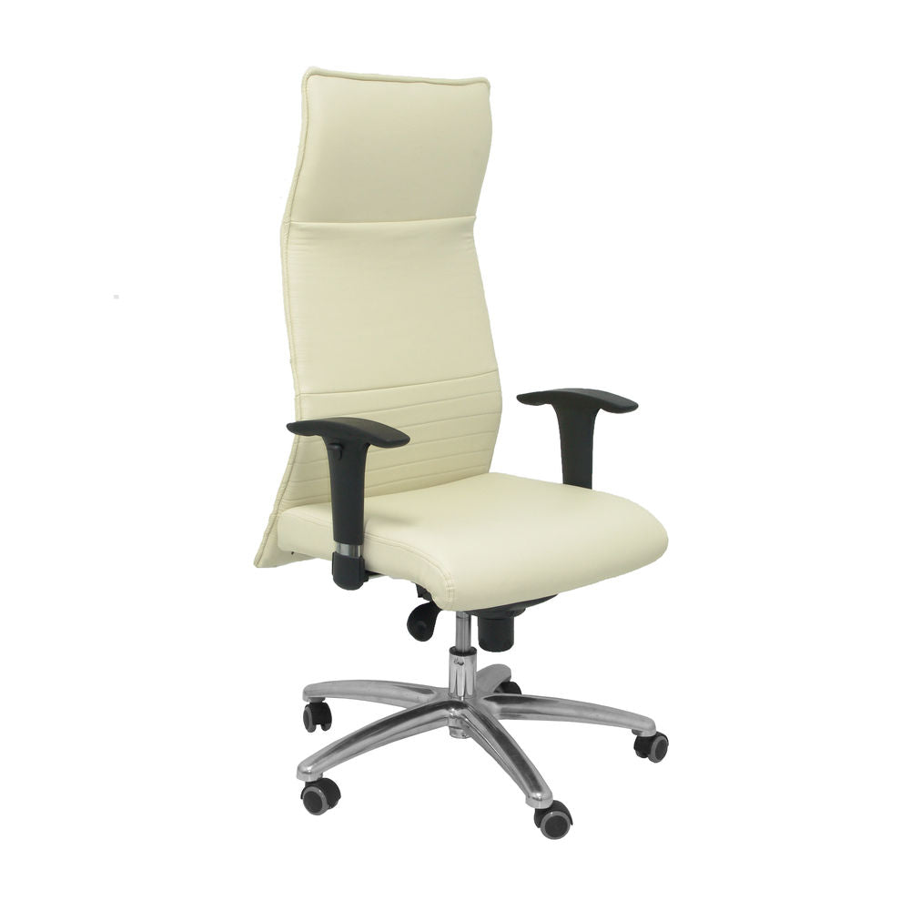 Poltrona de escritório Albacete XL P&amp;C SXLSPCR branco creme