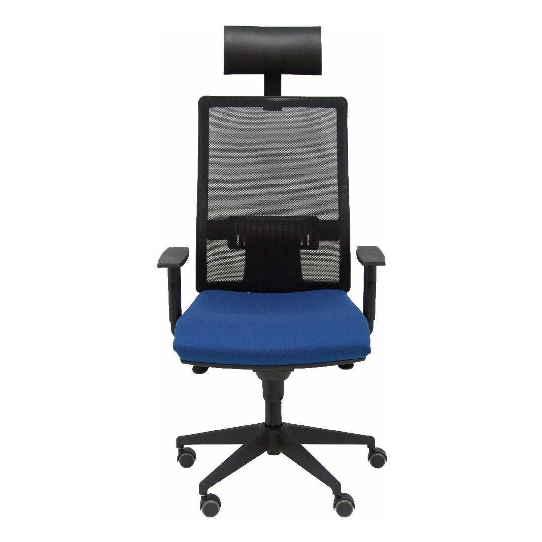 Silla de Oficina con Cabecero Horna  P&C BALI200 Azul marino