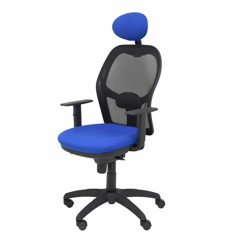 Silla de Oficina con Cabecero Jorquera P&C ALI229C Azul