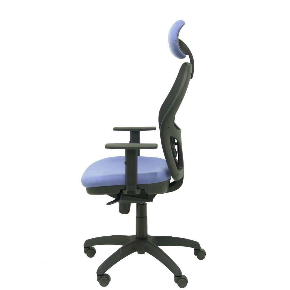 Silla de Oficina con Cabecero Jorquera P&C ALI261C Azul claro