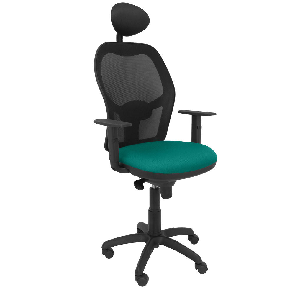 Silla de Oficina con Cabecero Jorquera P&C BALI39C Verde Claro