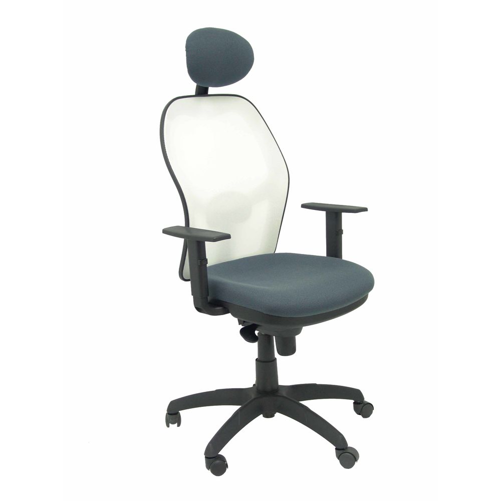 Silla de Oficina con Cabecero Jorquera P&C ALI600C Gris oscuro