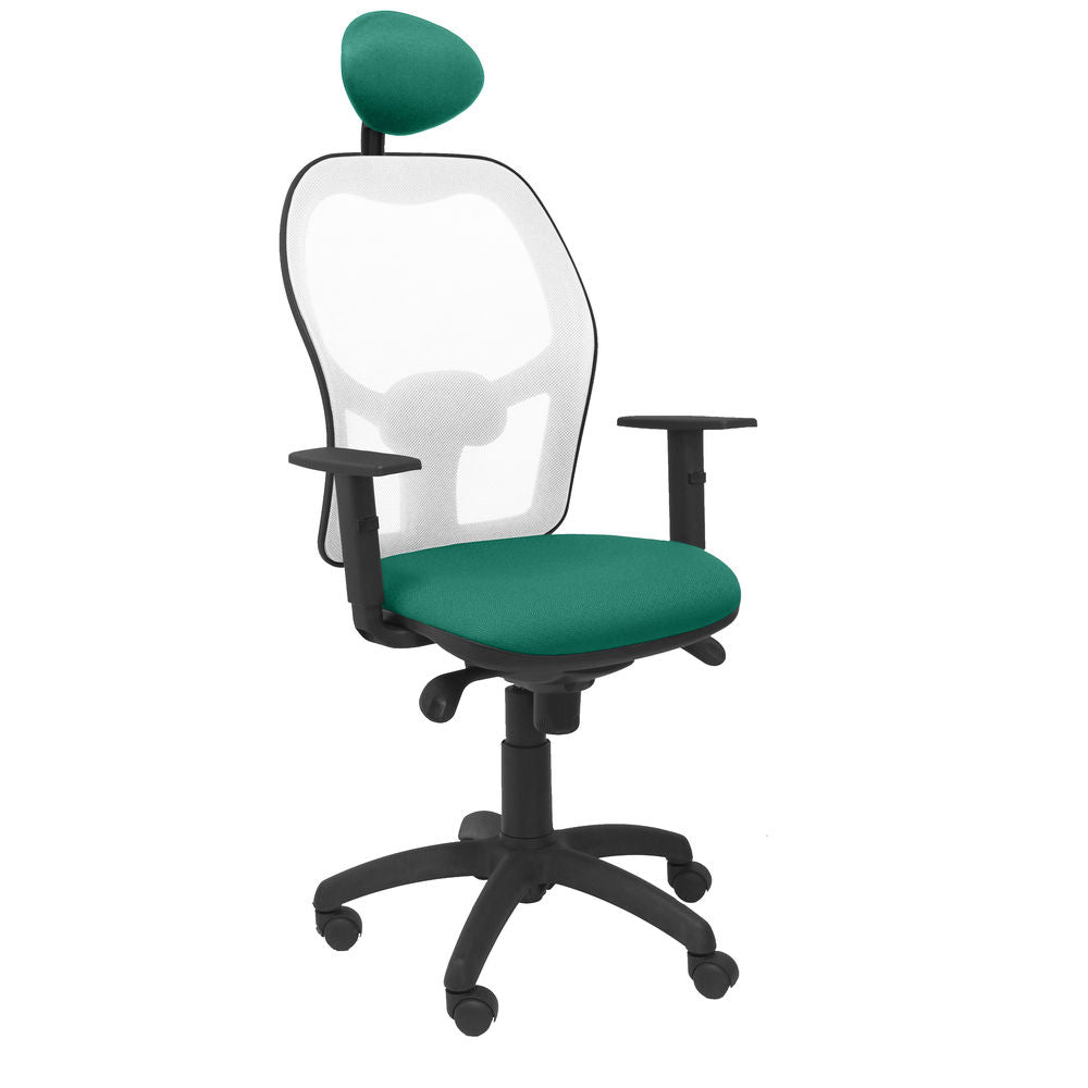 Silla de Oficina con Cabecero Jorquera P&C ALI456C Verde