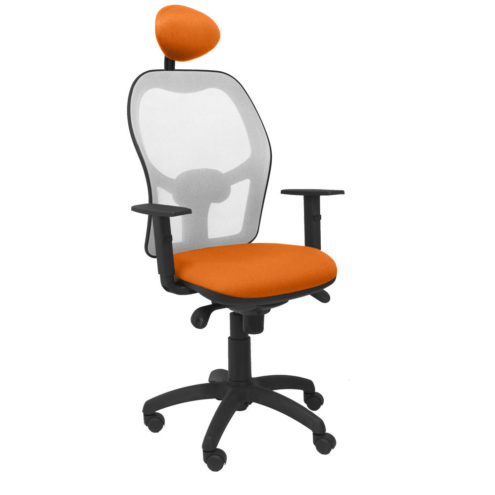 Silla de Oficina con Cabecero Jorquera P&C ALI308C Naranja