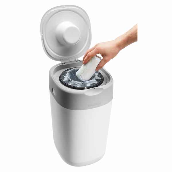 Cubo contenedor Pañales Blanco (Reacondicionado A+)