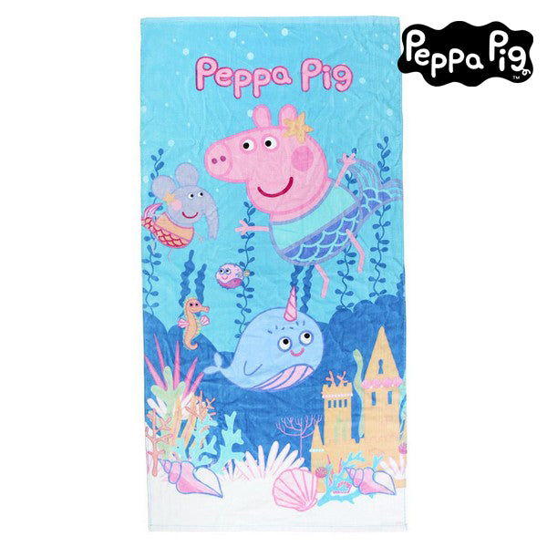 Toalla de Playa Peppa Pig 75495 Algodón Azul