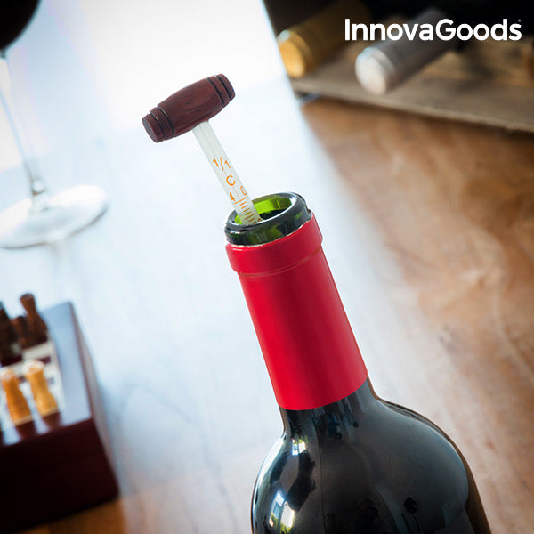 Conjunto de acessórios para vinho e xadrez InnovaGoods (37 peças)